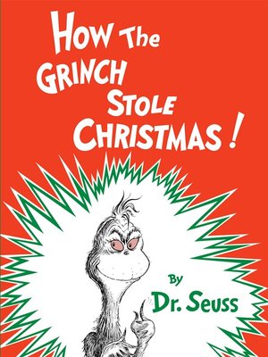 cover image of How the Grinch Stole Christmas